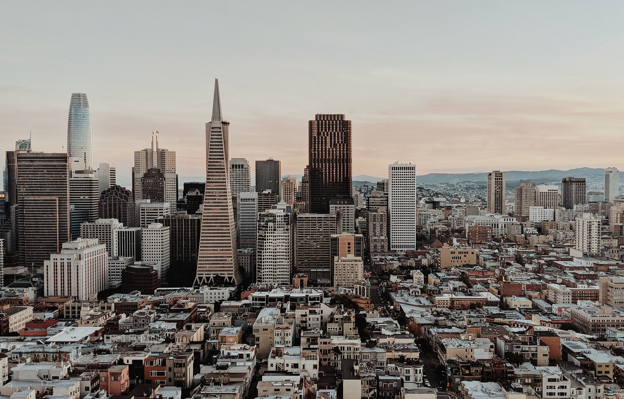 nyd downtown sf på jeres studietur til San Francisco