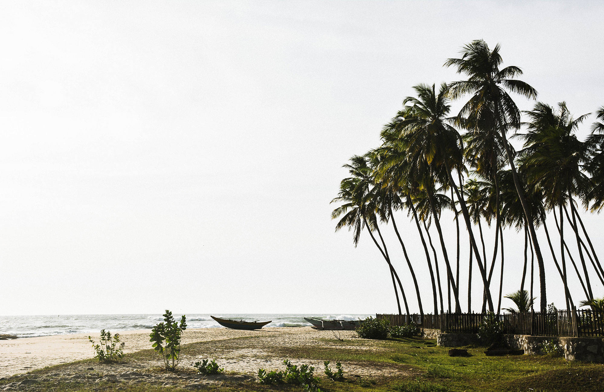 Nyd de skønne strande i Sri Lanka