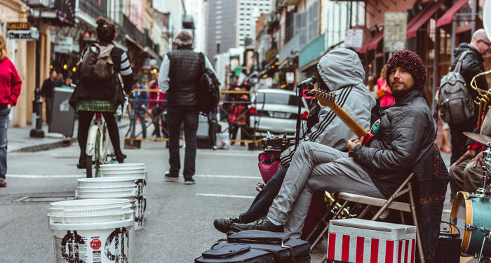 Rejser til New Orleans | Gademusik i New Orleans