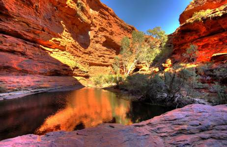 Besøg Kings Canyon på din vej gennem Australiens Outback