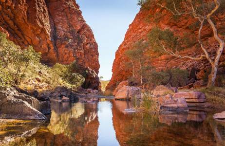 Området omkring Alice Springs er enestående 