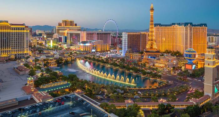 Oplev Las Vegas på din rundrejse i USA 