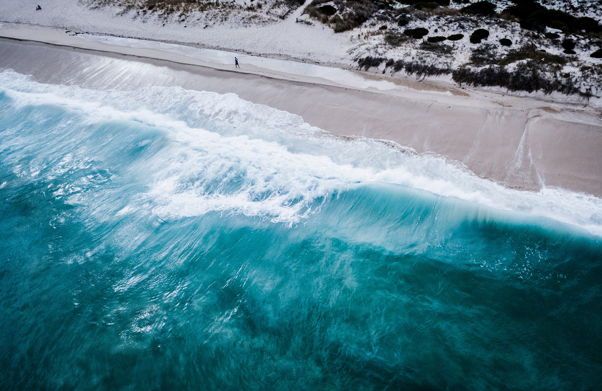 tag på stranden i perth efter dine timer på universitetet