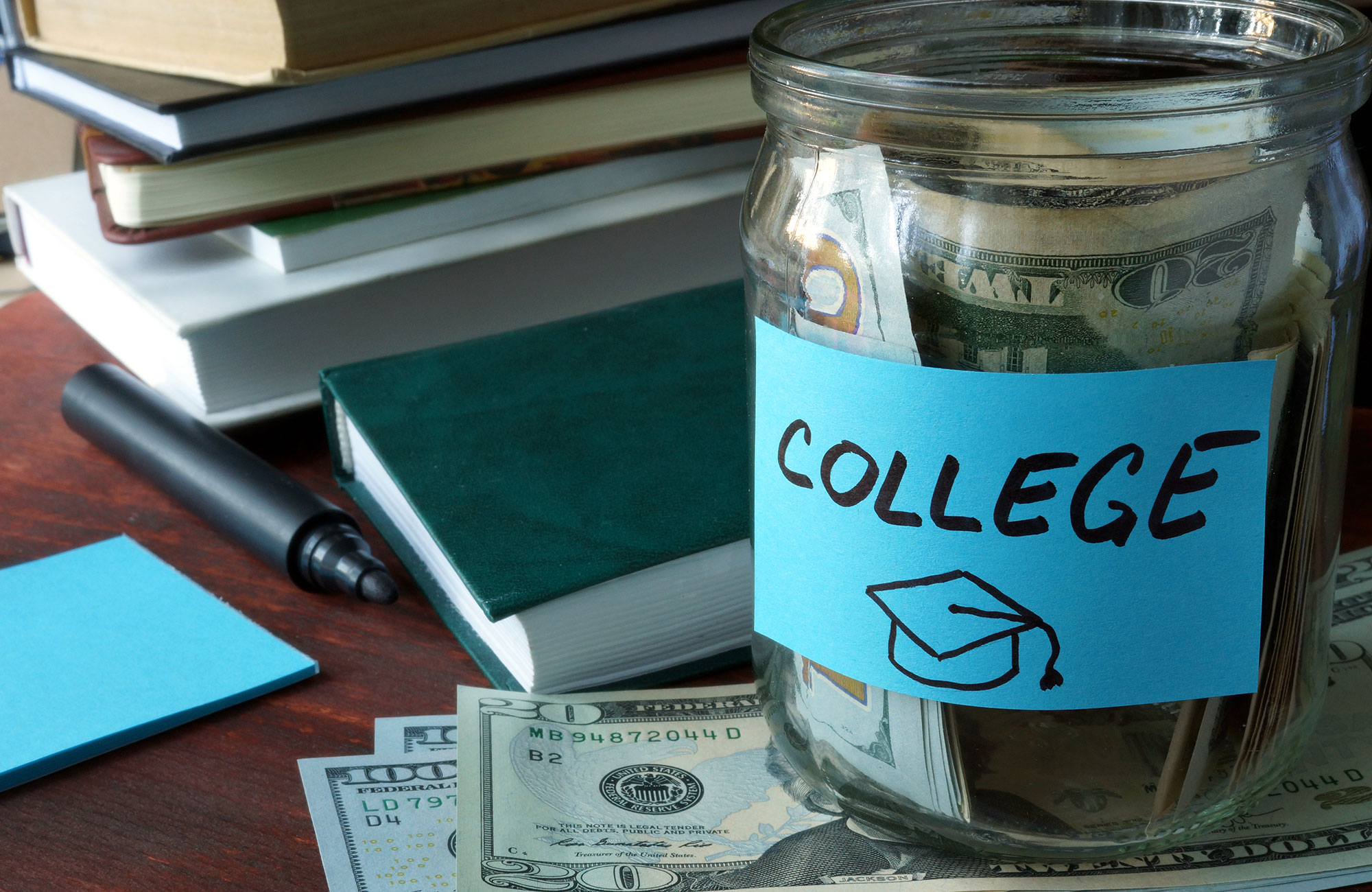 college-money-jar
