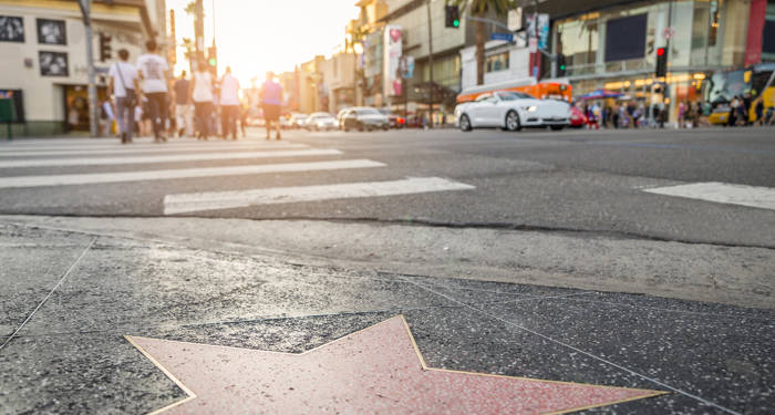 Besøg walk of fame i Los Angeles på din rundrejse i USA