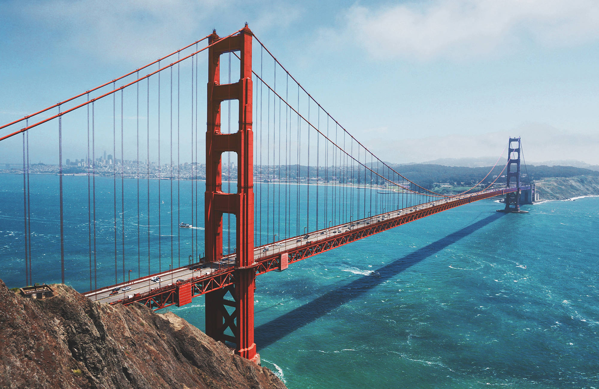 Tjek Golden Gate Bridge ud når du er i San Francisco