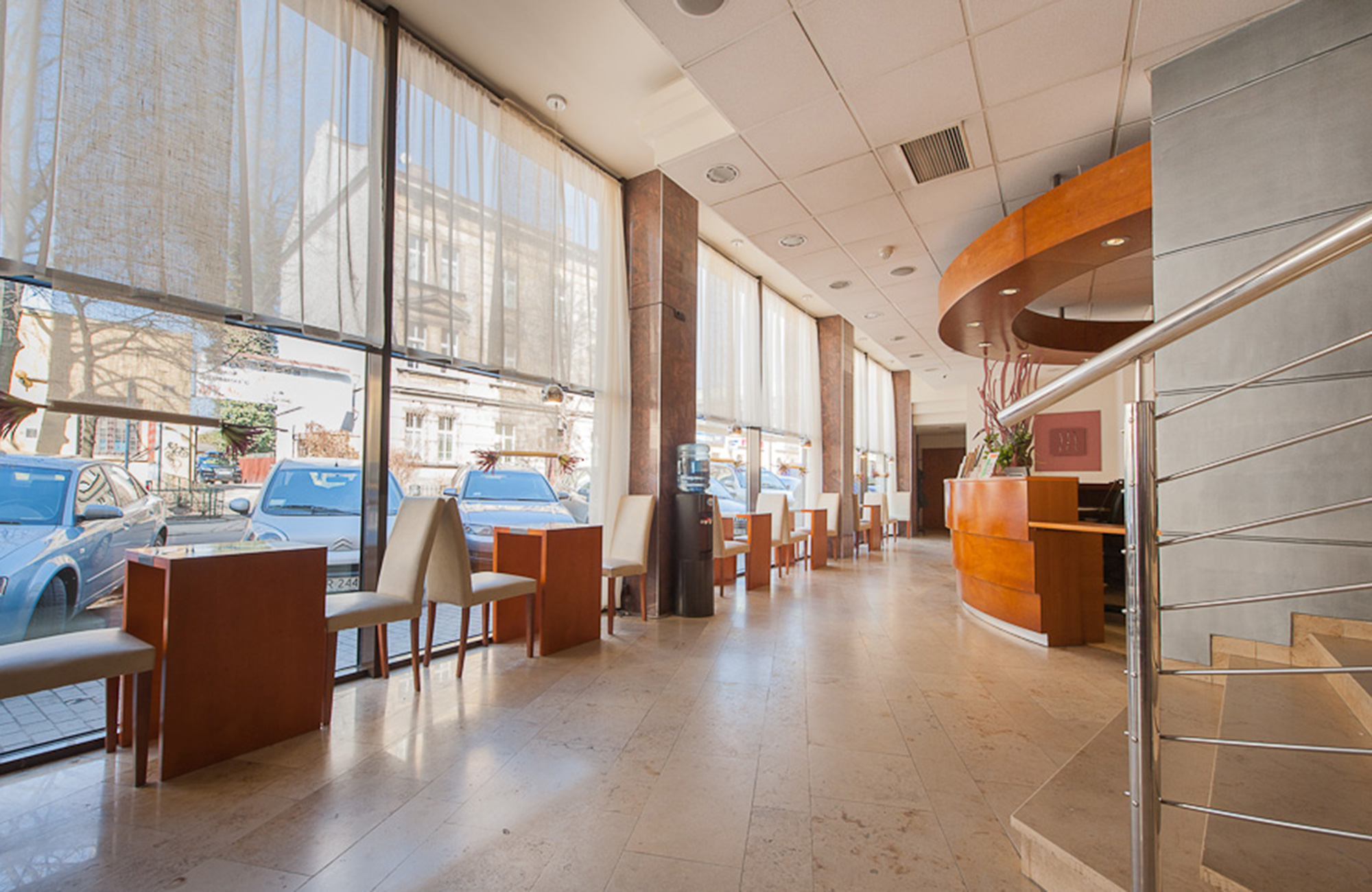 Hotel Alexander og deres reception i Krakow