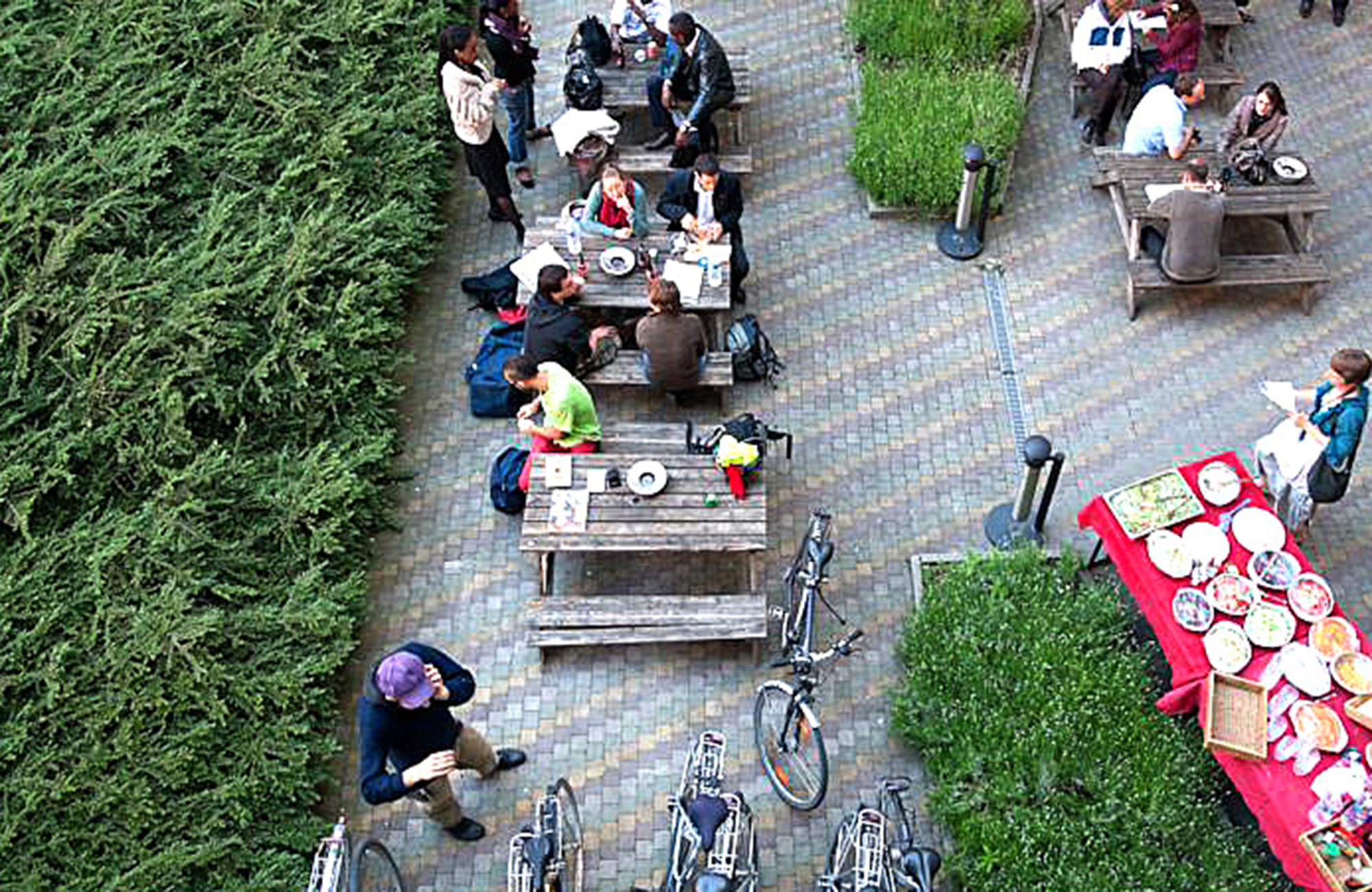 udenfor på hotel sleep well i bruxelles