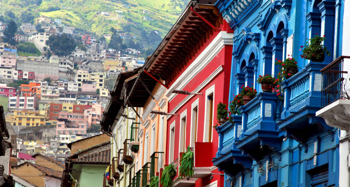 Charmerende Quito i Ecuador