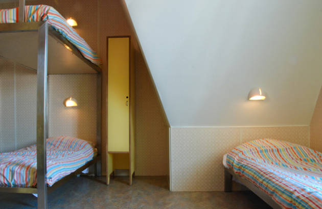 et af værelserne på Stayokay Vondelpark i amsterdam