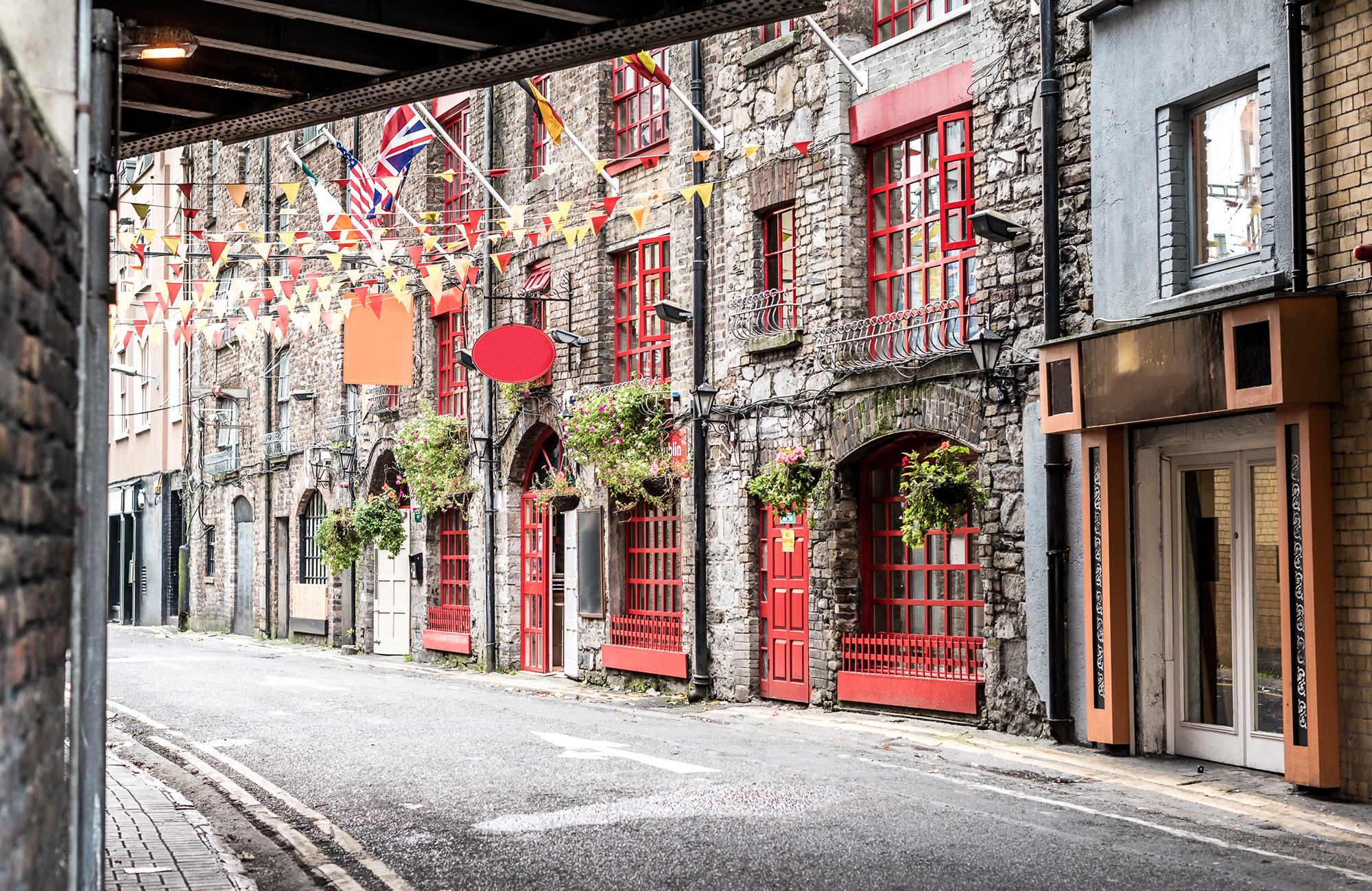 se de hyggelige gader på studieturen til Dublin