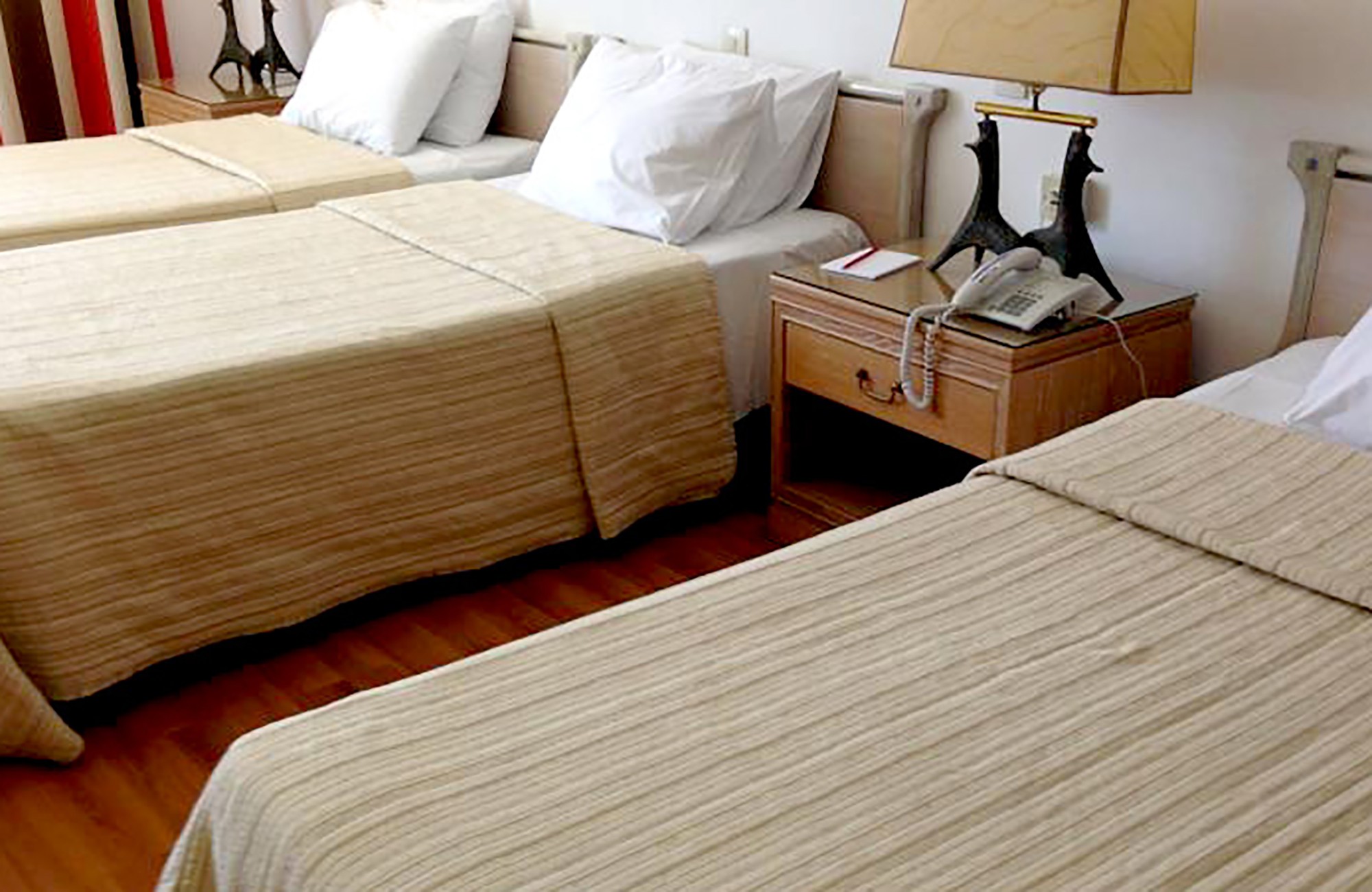 et af værelserne på Hotel Candia i athen