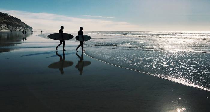 north-america-usa-san-diego-surfers-ocean