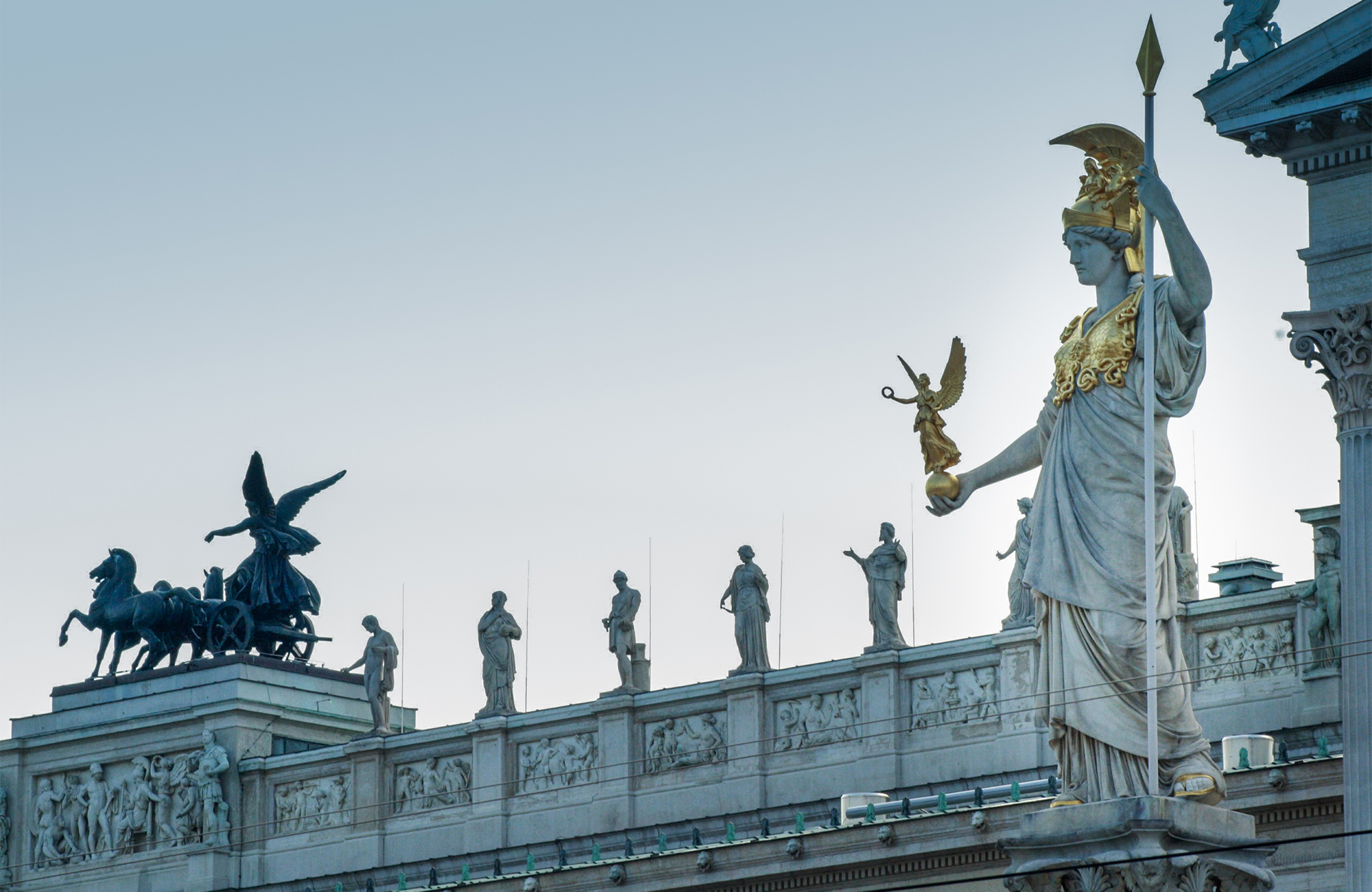 se de gamle bygninger på studieturen til Wien