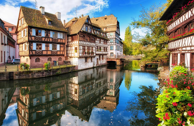 se de flotte gamle bindingsværkshuse på jeres studietur til Strasbourg