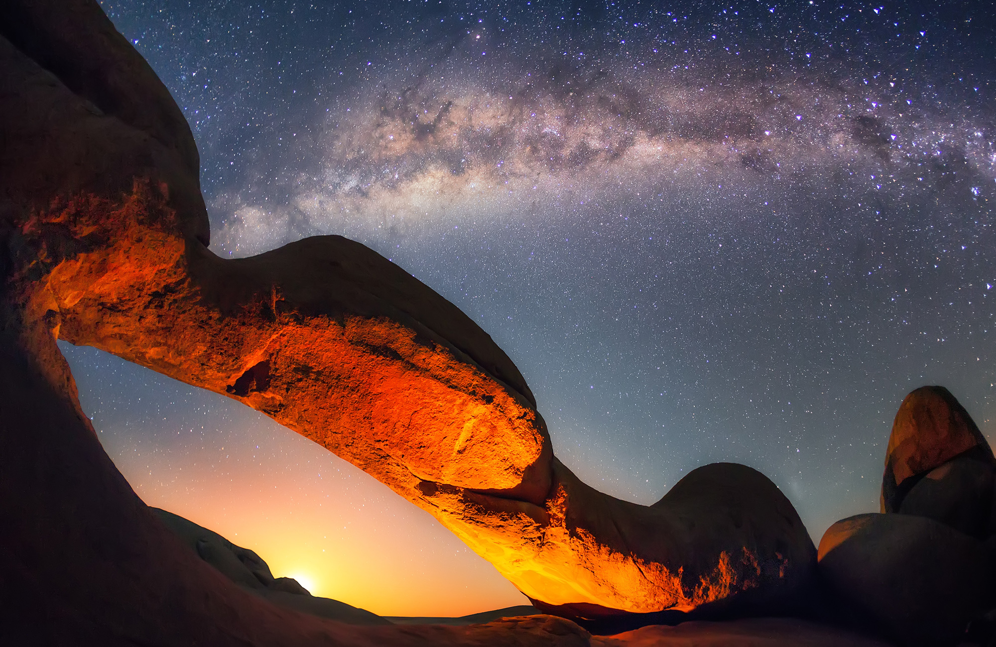 Stjernehimmel i Namibørkenen i Namibia, Afrika - KILROY