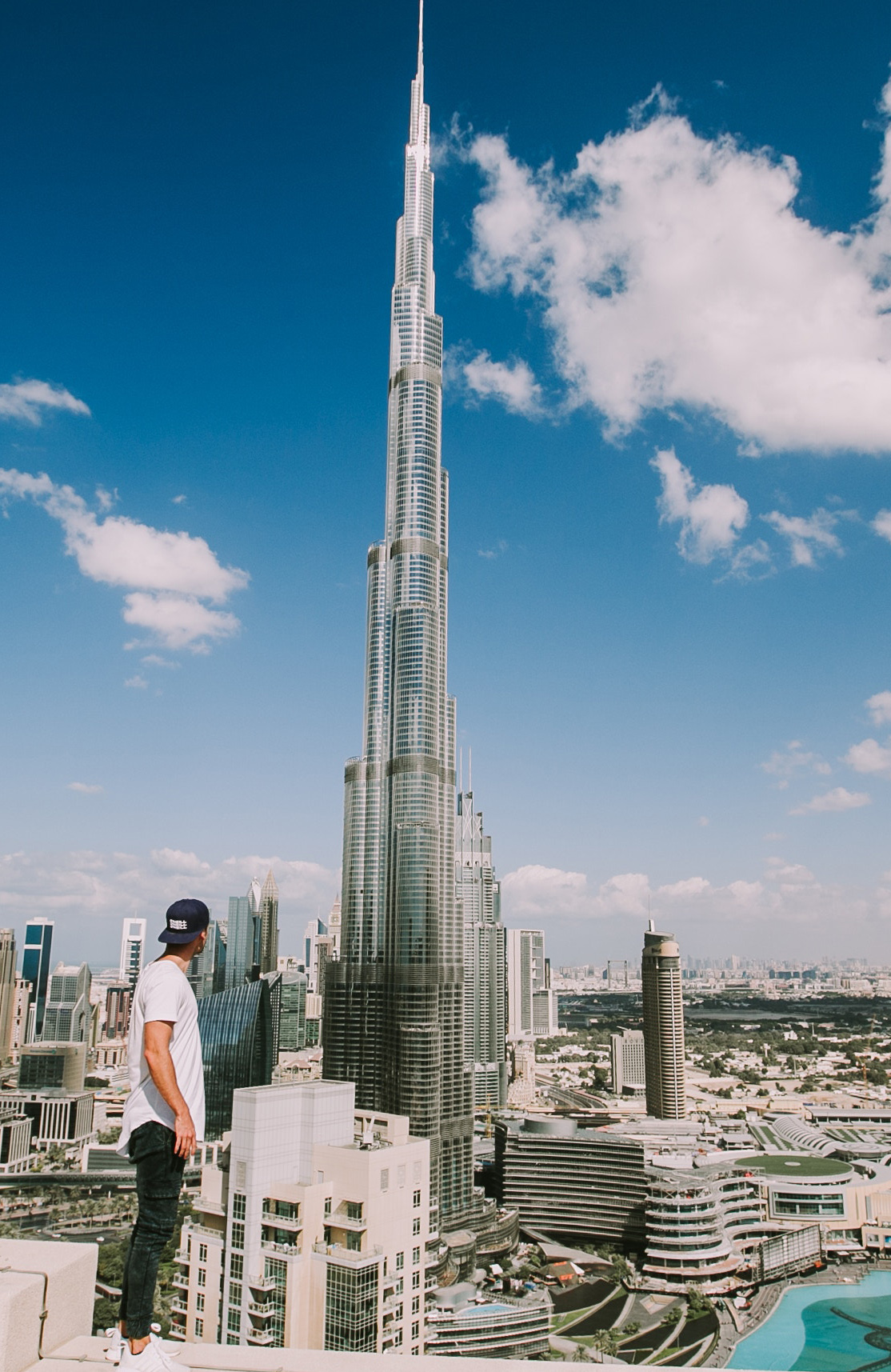 burj kalifa i dubai og skyskrabere