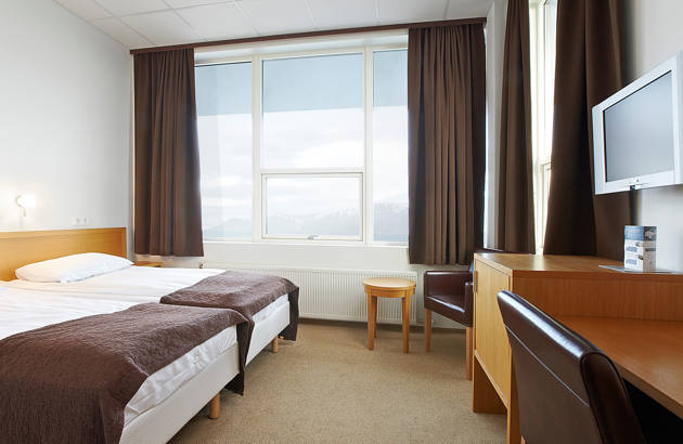 Et hotelværelse på Hotel Cabin i Reykjavik