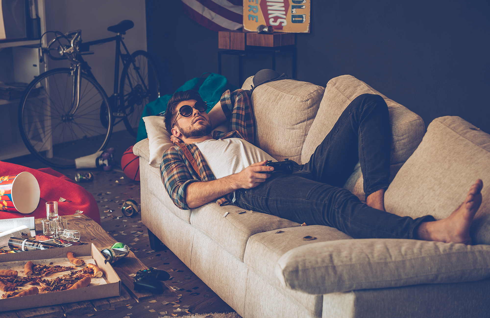 planning-stereotype-messy-guy-sleeping