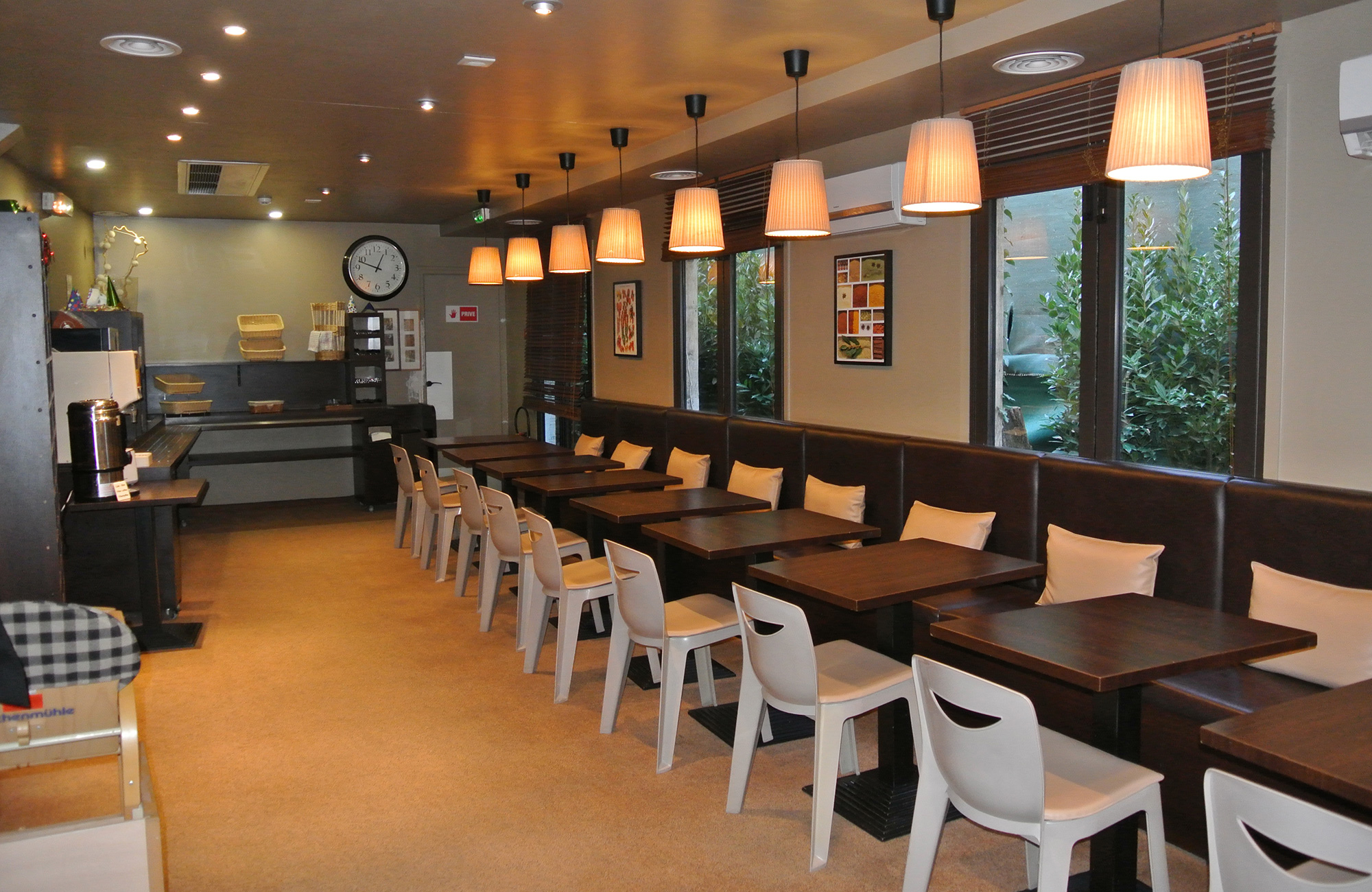 restaurant på Hotel Comte de Nice