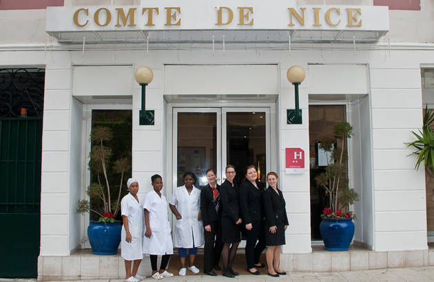 personale på Hotel Comte de Nice