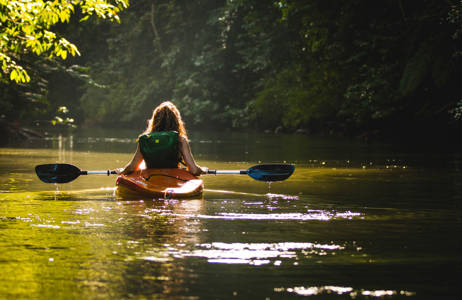 Sejl i kano på floderne på din rejse til Costa Rica