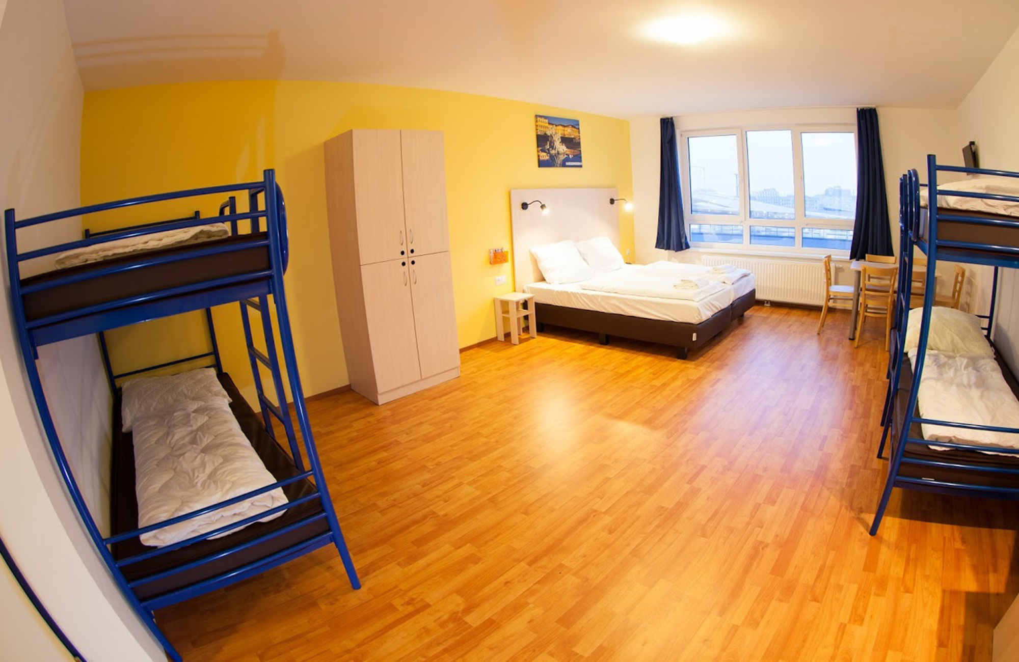 Køjesenge på A&O Wien Hauptbahnhof i Wien