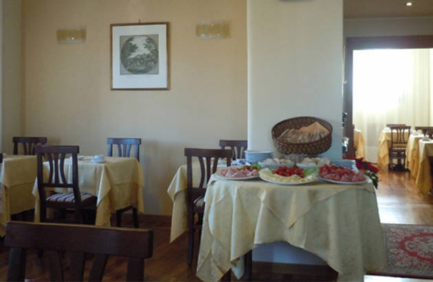 Restauranten på Hotel Stella i Rom