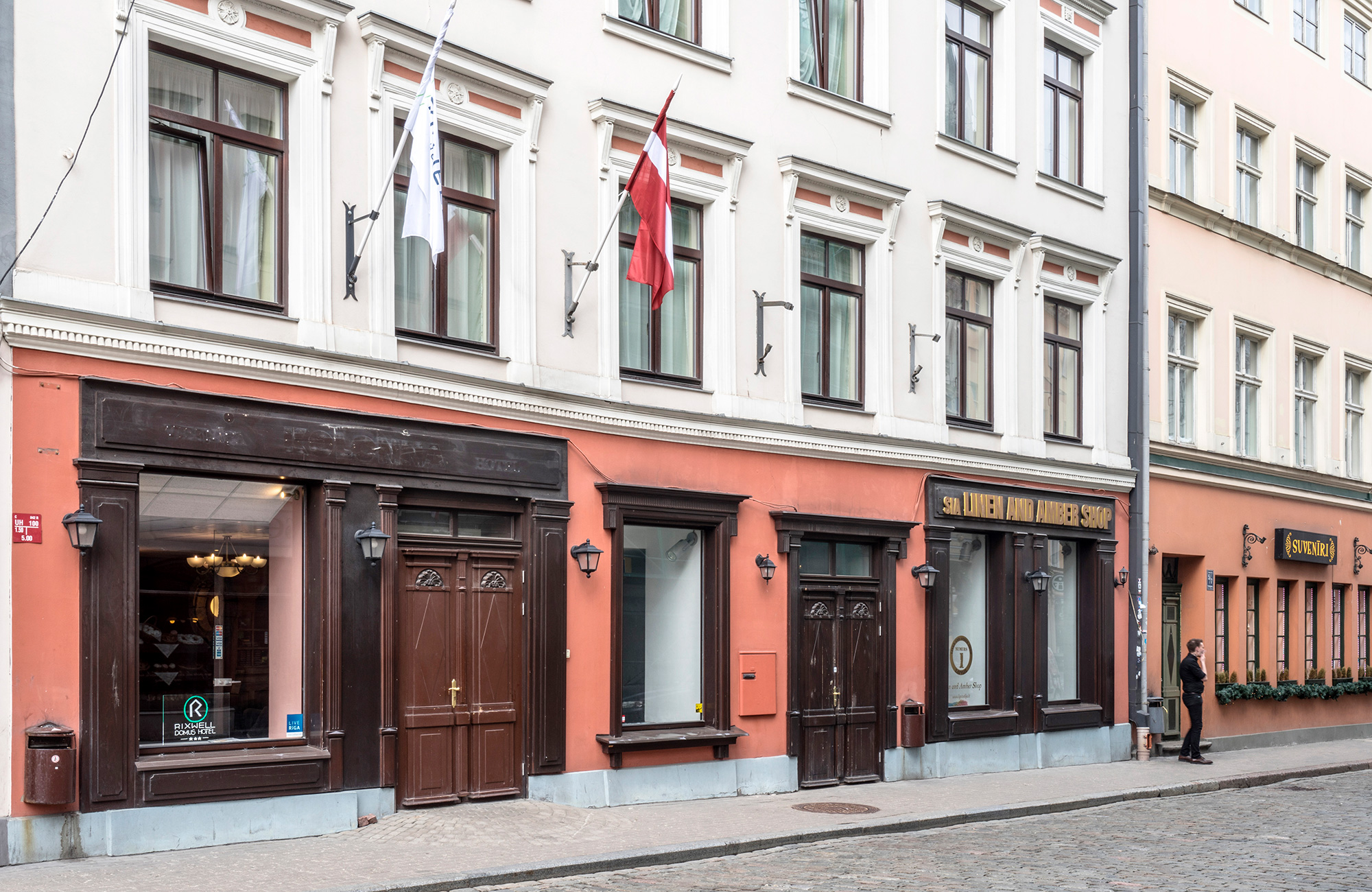 Hotel Rixwell Domus i Riga set udefra