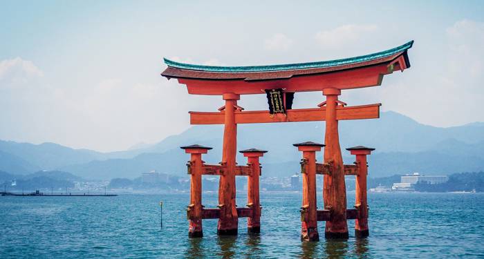 japan-floating-red-torii-gate