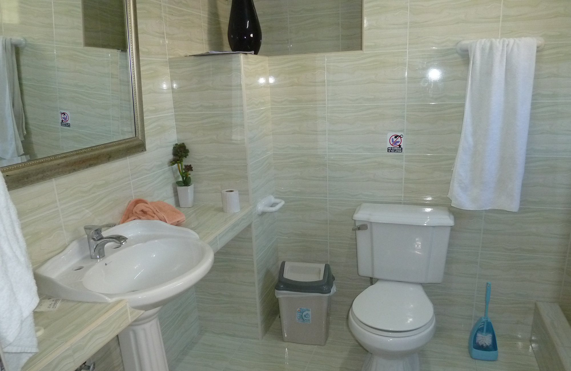 et af toiletterne på Casa Particulares