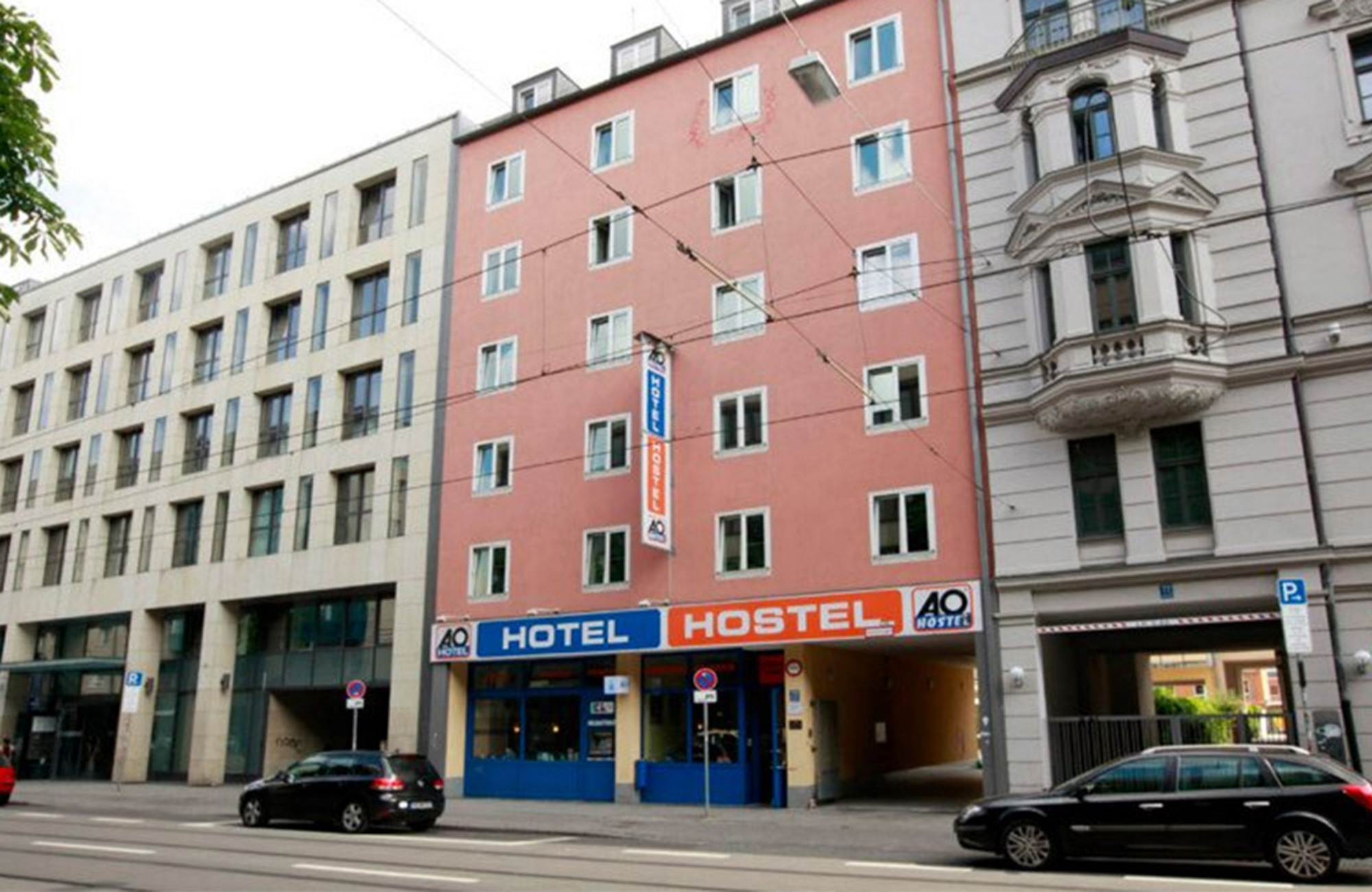 A&O Haubtbahnhof München set udefra