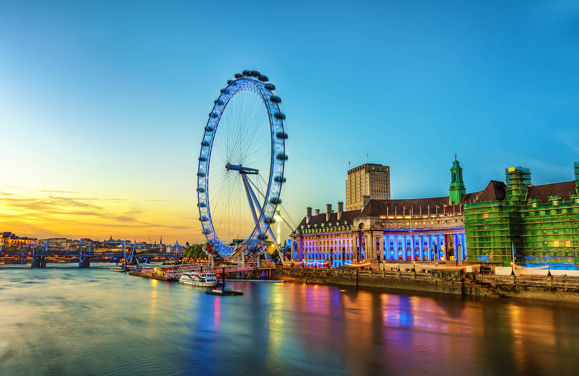 prøv London Eye på skolerejsen til London