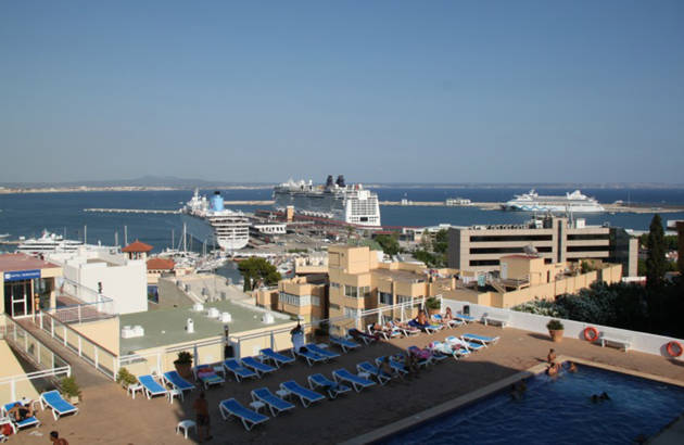 udsigten fra Hotel Amic Horizonte på Mallorca 