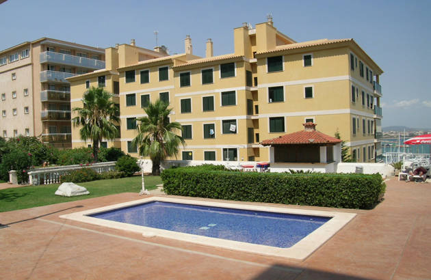 nyd poolen på Hotel Amic Horizonte på studieturen til Mallorca
