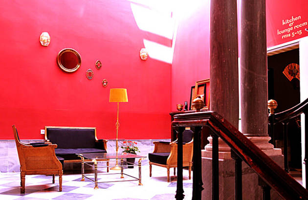 Lounge på Hostel Oasis Palace i Sevilla