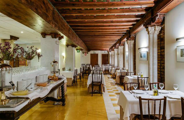 Restauranten på Hotel Murillo i Sevilla 