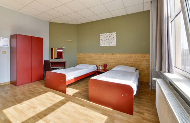 værelse på Plus Prague Hostel i Prag til studierejser