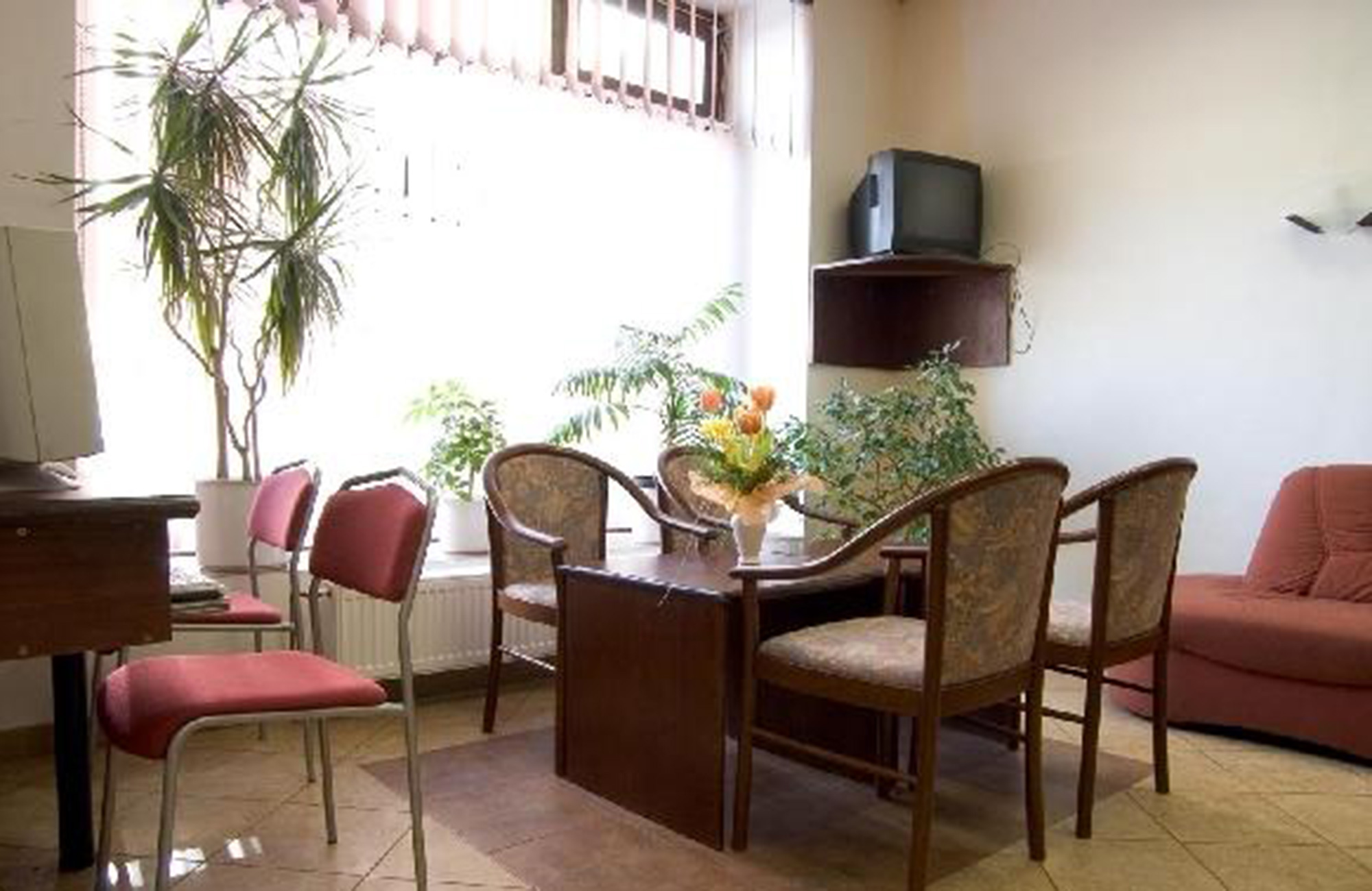 Loungen på Hotel Prokopka i Prag hvor I kan bo på jeres studietur