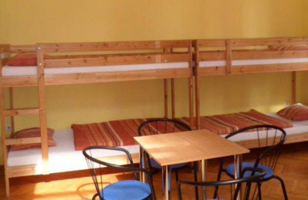 der er fine værelser for skoler og grupper på studietur til budapest på All-Central Hostel