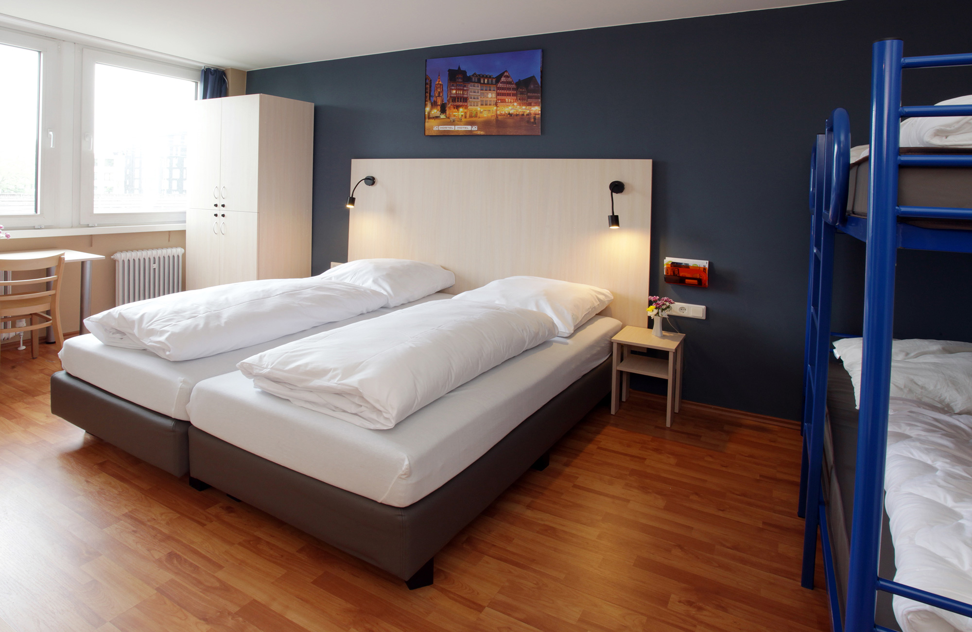 Værelse på A&O Hamburg City Süd i Hamborg