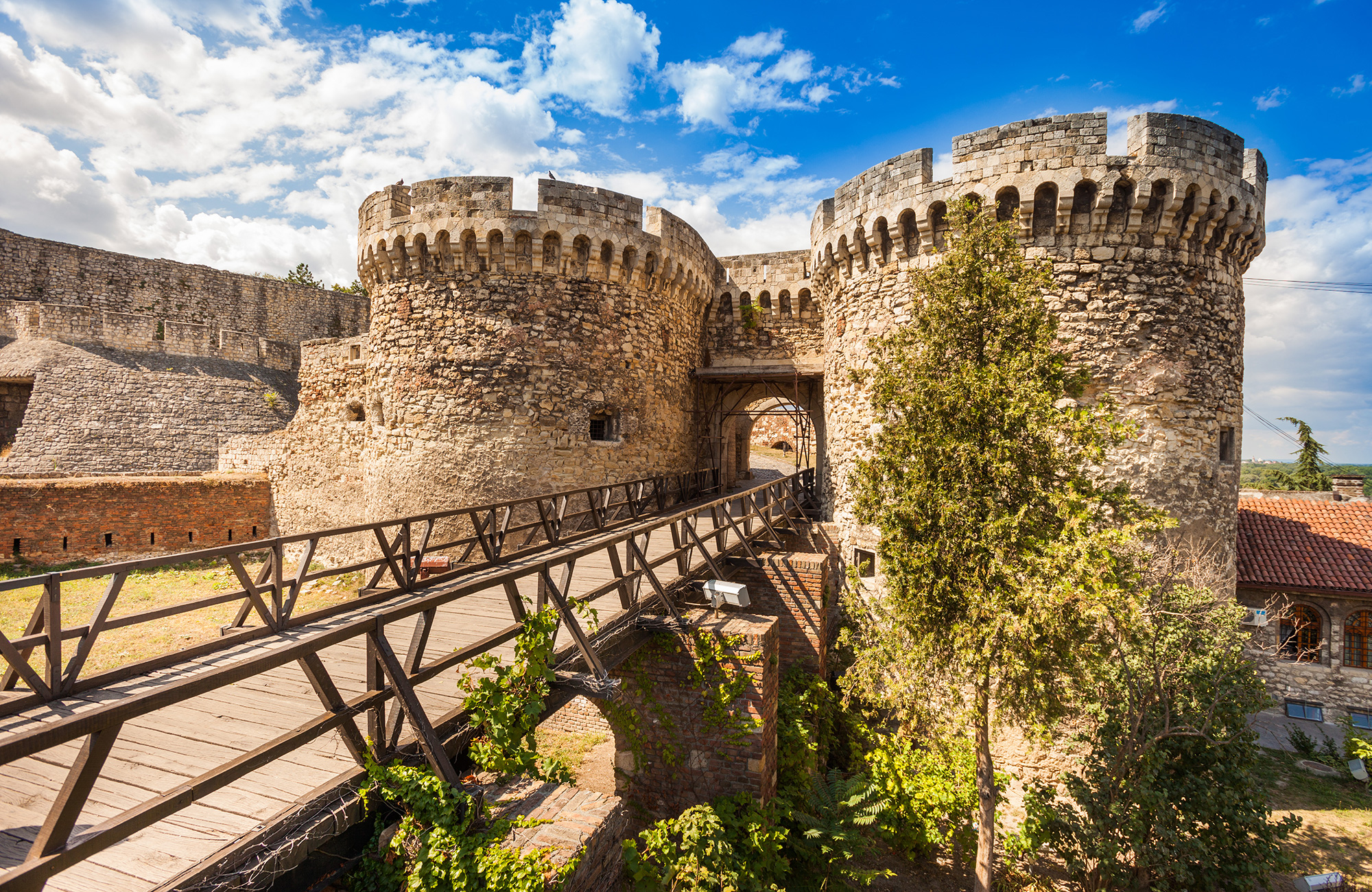 gamle borge på studieturen til Beograd
