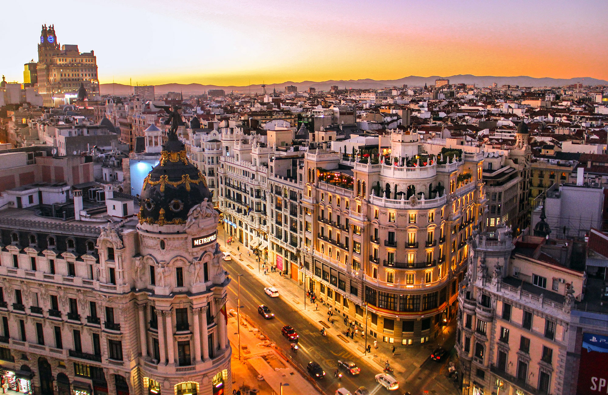 se smukke Barcelona på en studietur