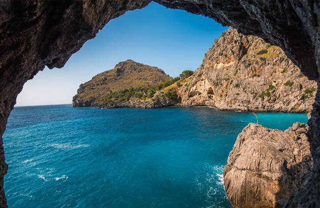 se grotterne på studieturen til Mallorca