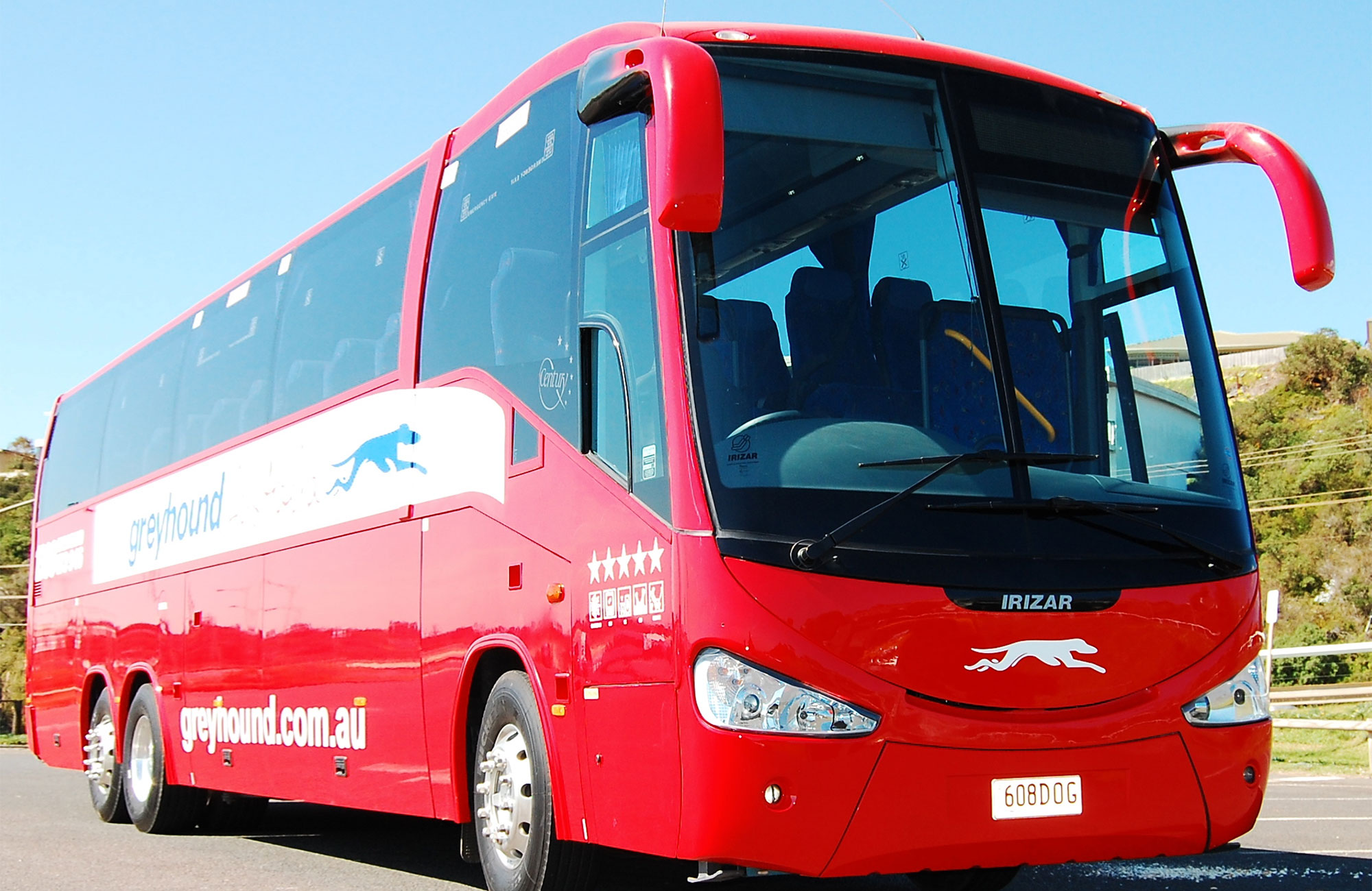 Busrejser med Greyhound i Australien