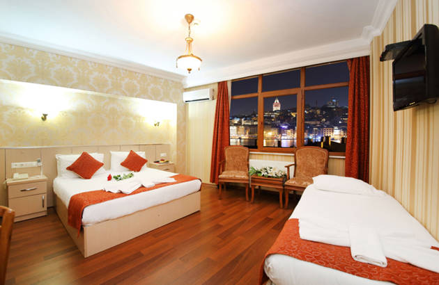 værelse på Hotel Golden Horn i Istanbul
