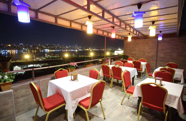 Restauranten på Hotel Golden Horn i Istanbul