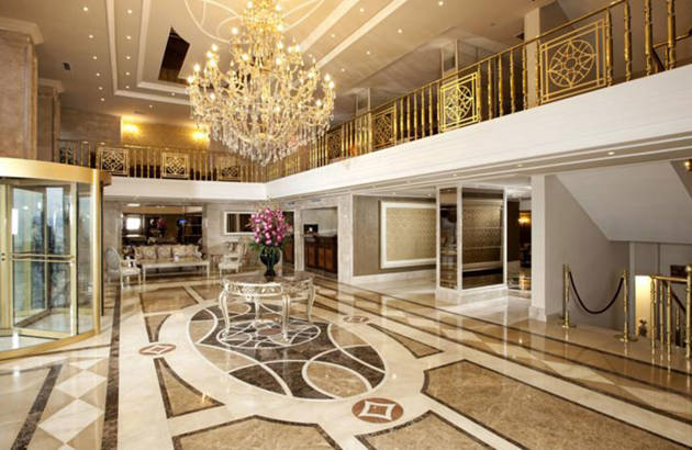Loungen på Grand Halic Hotel i Istanbul