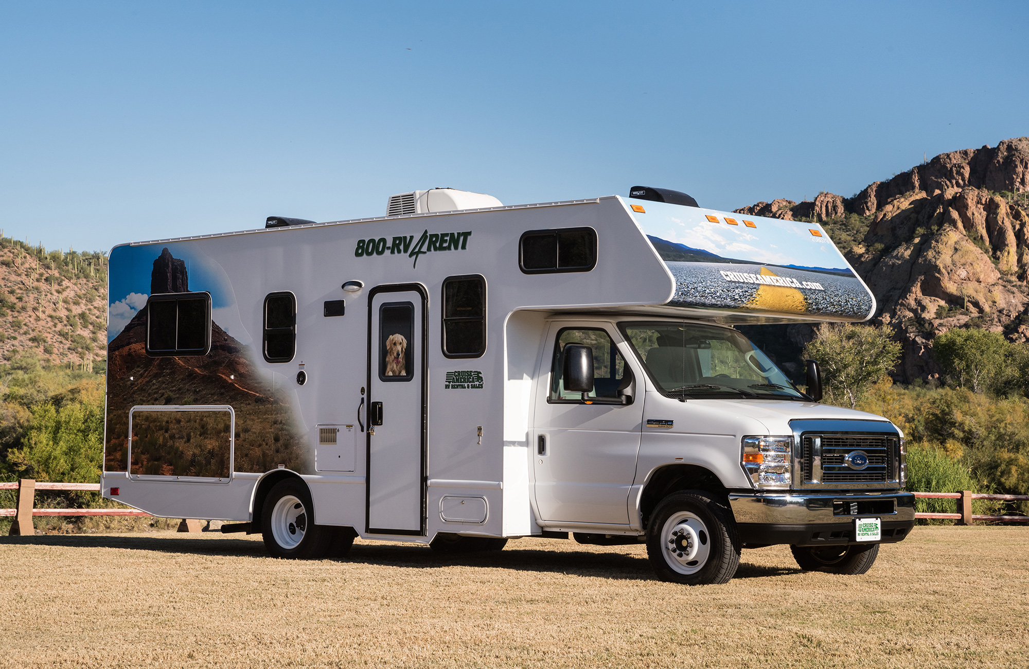 Standard C-25 fra Cruise America i USA & Canada