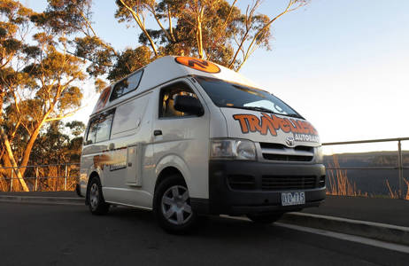 Hi-Top Campervan i Australien